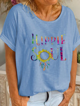 Load image into Gallery viewer, Vintage Round Neck Casual Printed T-Shirts Tops