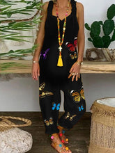 Load image into Gallery viewer, Romantic Pastoral Butterfly Leisure Loose Pregnant Women'S Jumpsuit