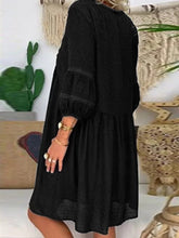 Load image into Gallery viewer, V-neck Loose Solid Color Casual Dresses