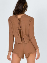 Load image into Gallery viewer, Back Straped Tops High Waist Shorts Casual Two-Piece Suit