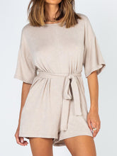 Load image into Gallery viewer, Knitted Lace Casual Jumpsuit