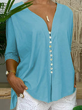 Load image into Gallery viewer, Casual Solid Color Top