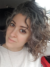 Load image into Gallery viewer, Gray-brown Melange Micro-curly Short Synthetic Wigs