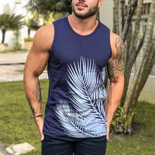 Load image into Gallery viewer, Men'S Casual Fashion Sports Round Neck Print Vest