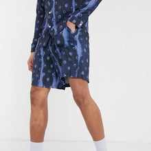 Load image into Gallery viewer, Men Printed Stripes Loose Two-Piece Suit