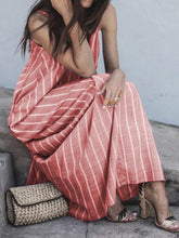 Load image into Gallery viewer, Bohemia Spaghetti-Neck Deep V-Neck Maxi Dress