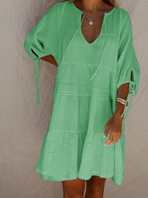 Load image into Gallery viewer, Fashion Casual V-neck Dress