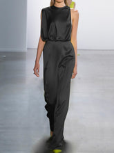 Load image into Gallery viewer, Solid Color Sleeveless Fashion Ladies Jumpsuit
