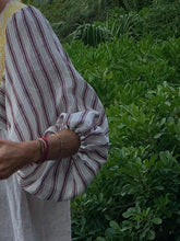 Load image into Gallery viewer, Square Collar Big Cuff Loose Dress