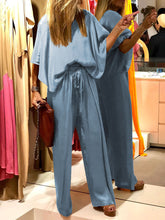 Load image into Gallery viewer, Fashionable Elegant Top Pants Set