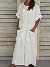 Load image into Gallery viewer, Fashion Casual Personality Pocket Dress