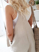 Load image into Gallery viewer, Fashionable Solid Color Casual Sling Jumpsuit