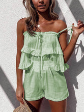 Load image into Gallery viewer, Simple Casual Loose Sling Top Pants Suit