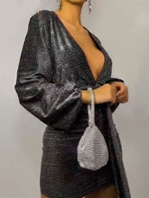 Load image into Gallery viewer, Fashion Sexy Solid Color Slim Midi Dress