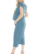 Load image into Gallery viewer, Short-Sleeved Lace-Up Casual Pregnant Women'S Jumpsuit