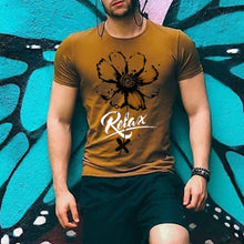 Load image into Gallery viewer, Men'S Fashion Casual Flower Print T-Shirt