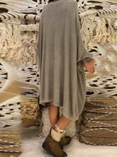 Load image into Gallery viewer, Solid Color Loose Long Sleeve Dress