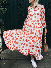 Load image into Gallery viewer, Casual Loose Print Dress
