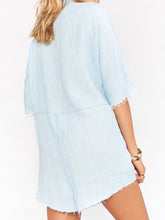 Load image into Gallery viewer, V-neck Long-sleeved Loose Casual Jumpsuit