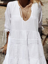 Load image into Gallery viewer, Fashion Casual V-neck Dress