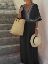 Load image into Gallery viewer, Striped Printed Boho Dresses