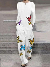 Load image into Gallery viewer, Simple Fashion Casual Top Pants Suit