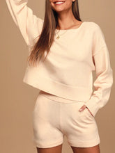 Load image into Gallery viewer, Casual Solid Color Loose Two-piece Suit