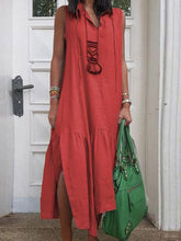 Load image into Gallery viewer, Fashion Casual Sleeveless Dress