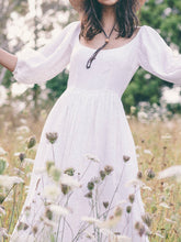 Load image into Gallery viewer, Bohemian Solid Color Maxi Dress