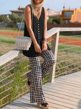 Load image into Gallery viewer, Casual Loose Sleeveless Polka Dot Two-piece Suit