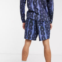 Load image into Gallery viewer, Men Printed Stripes Loose Two-Piece Suit