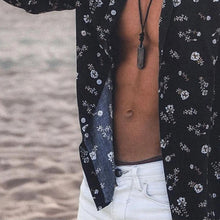 Load image into Gallery viewer, Men Floral Printed Long Sleeves Shirt