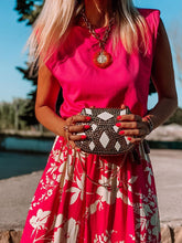 Load image into Gallery viewer, Elegant Loose Top Floral Skirt Suit