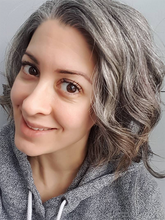 Load image into Gallery viewer, Gray-brown Melange Micro-curly Short Synthetic Wigs