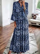 Load image into Gallery viewer, Sexy Leopard Print Long Dress