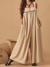 Load image into Gallery viewer, Fashion Solid Color Sleeveless Slip Jumpsuits