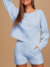 Load image into Gallery viewer, Casual Solid Color Loose Two-piece Suit