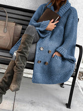 Load image into Gallery viewer, 收到侵权提醒,需要下架Knitted Solid Color Padded Coat