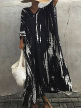 Load image into Gallery viewer, Exotic Style Tie-dye Loose Casual Dress