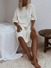 Load image into Gallery viewer, Simple Casual Loose Comfortable Dress