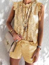 Load image into Gallery viewer, Summer Romantic Retro Lace Top