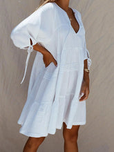 Load image into Gallery viewer, Fashion Casual V-neck Dress