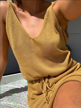 Load image into Gallery viewer, Holiday Solid Color Suspender Sexy Dress