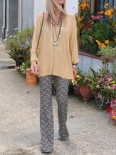 Load image into Gallery viewer, Elegant Casual Loose V-Neck Top Pants Set