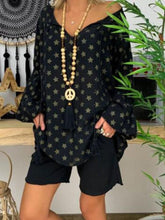 Load image into Gallery viewer, Casual Loose Star Tops Two-piece Suit
