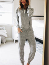 Load image into Gallery viewer, Simple And Comfortable Casual Loose Top Pants Suit