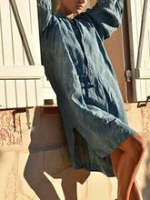 Load image into Gallery viewer, Casual Loose Long Sleeve Dress