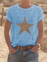 Load image into Gallery viewer, Printed Short Sleeve T-Shirt