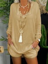 Load image into Gallery viewer, Casual Solid Color Long Sleeve Suit