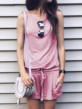 Load image into Gallery viewer, Fashionable Solid Color Casual Two-piece Suit